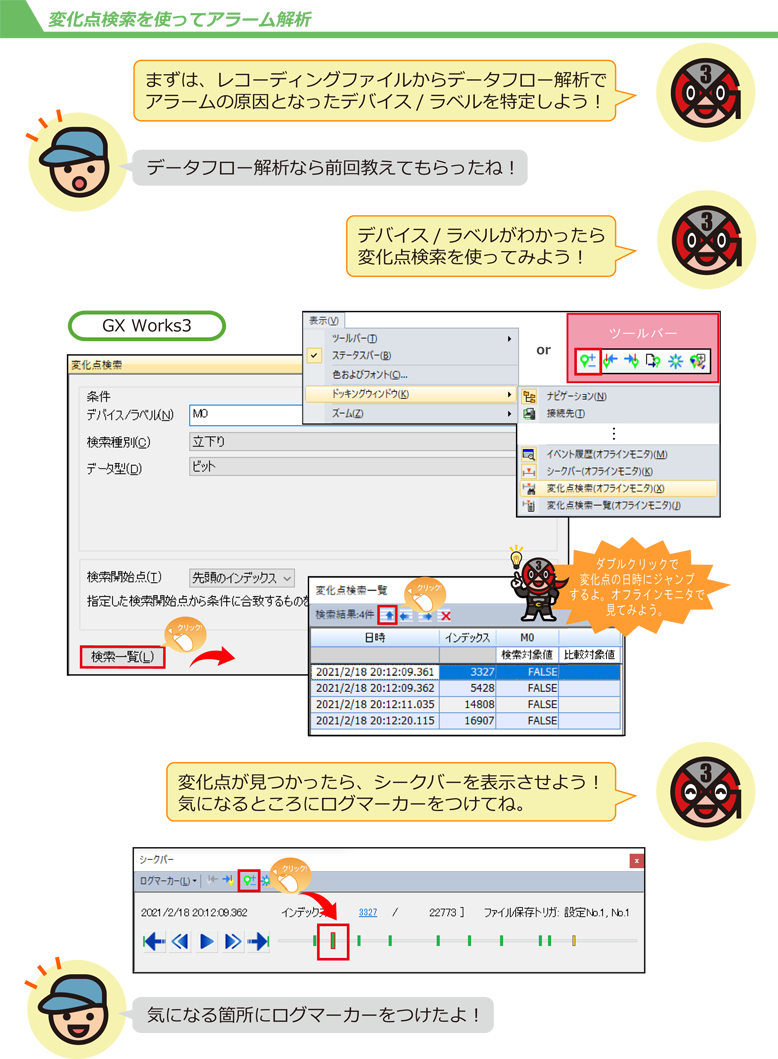 特別編 第3回 装置アラームをかんたん解析!査