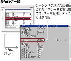 ユニットの監査証跡記録(後日の追跡調査のための履歴)に対応