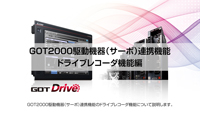 駆動機器(サーボ)連携 ドライブレコーダ機能